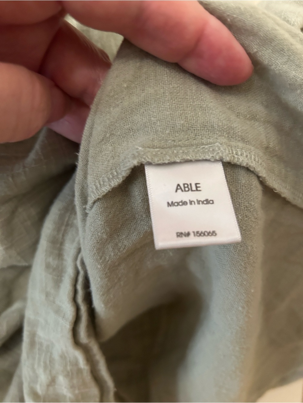Able Lightweight Sage Green Tyler Strappy Maxi Dress - Picture 7 of 10